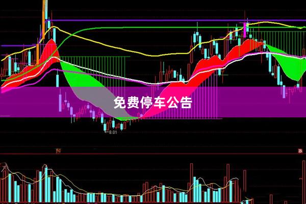 免费停车公告